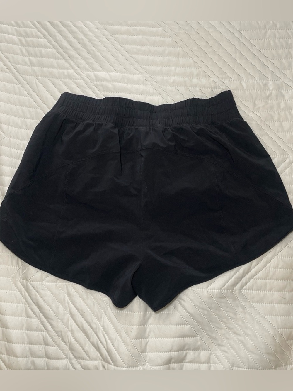 Black Women’s Athletic Shorts - CRZ YOGA - Picture 3 of 3